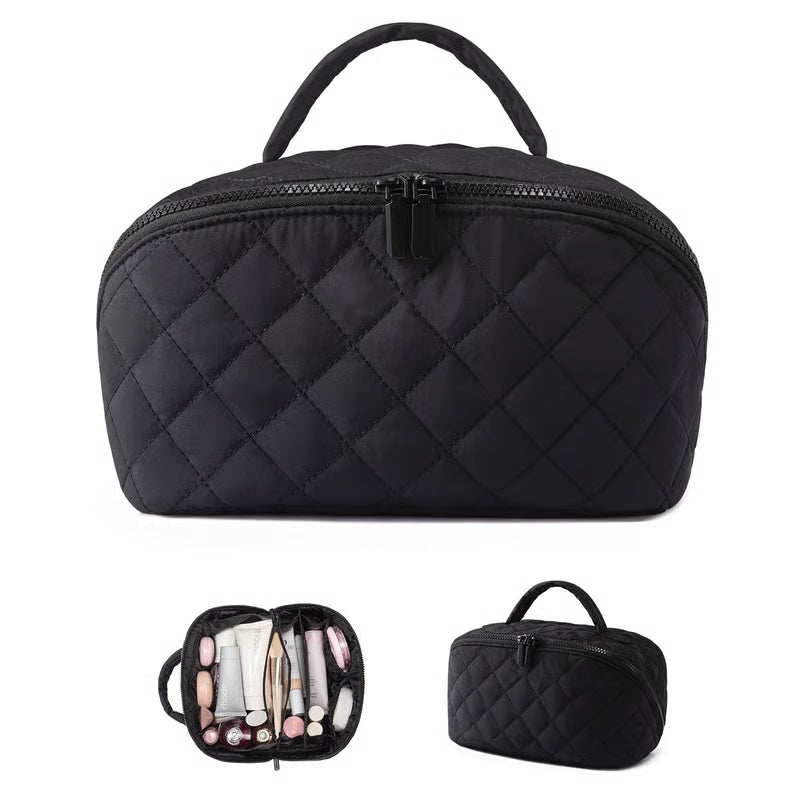 Chic Puffer Makeup Organizer