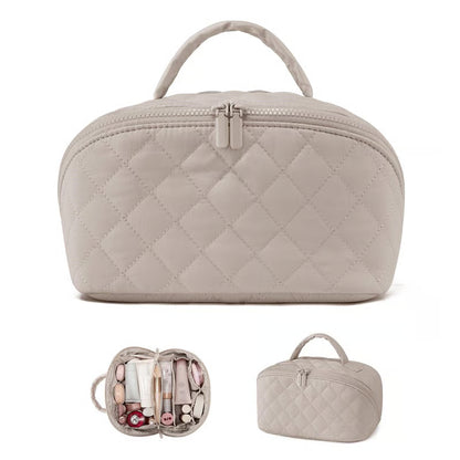 Chic Puffer Makeup Organizer