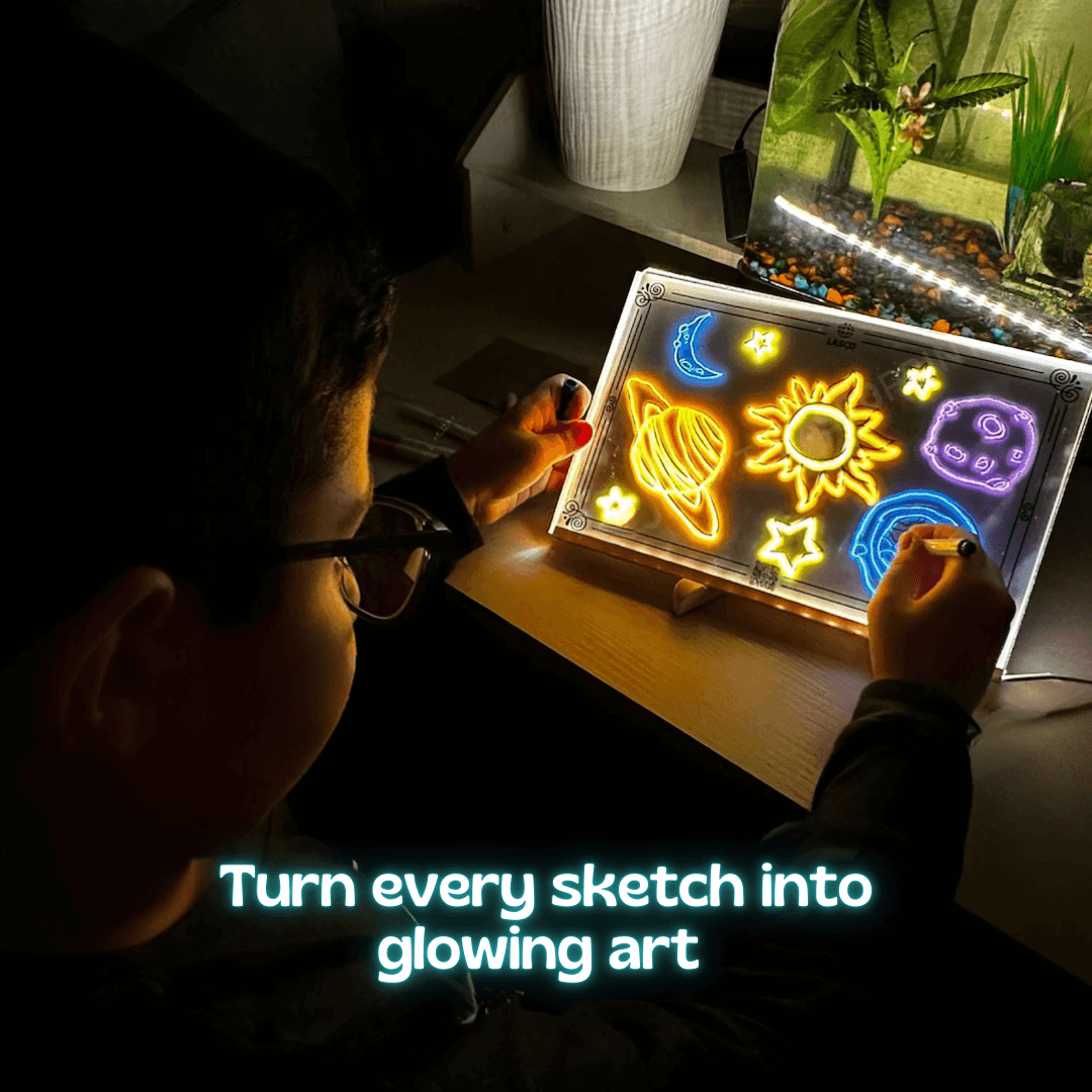 LumiGlow Drawing Pad