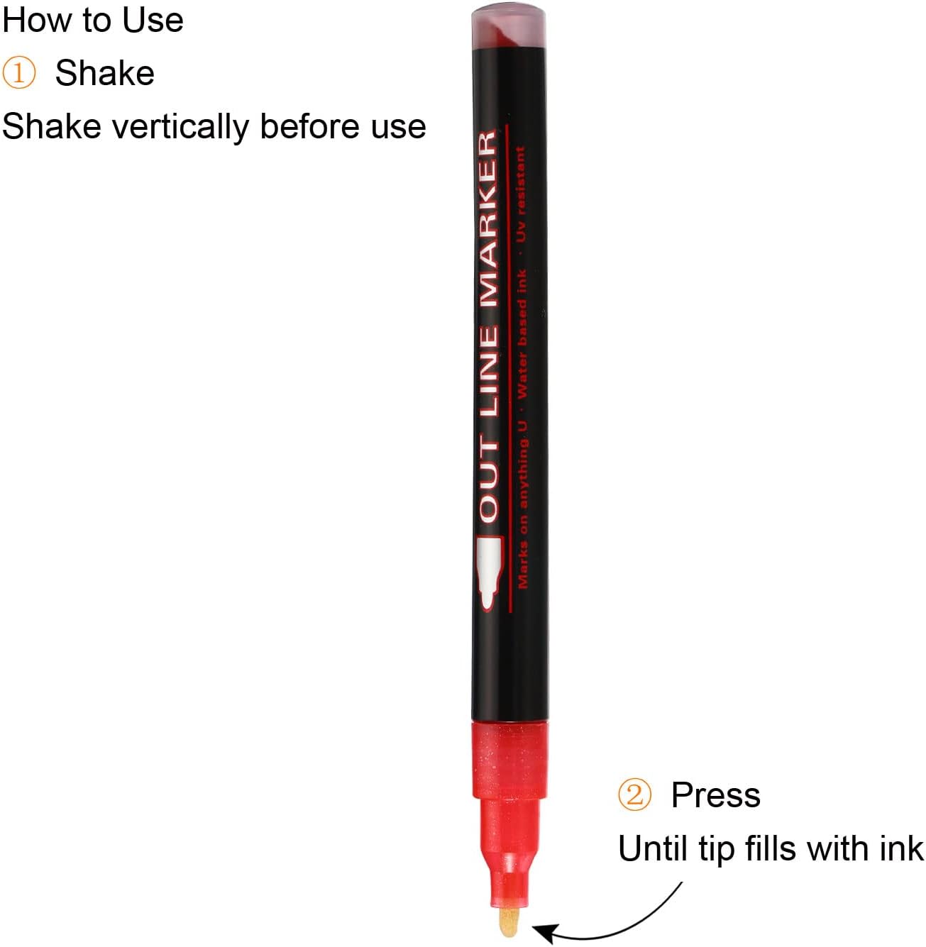 Magical Metallic Art Pens 12 pcs