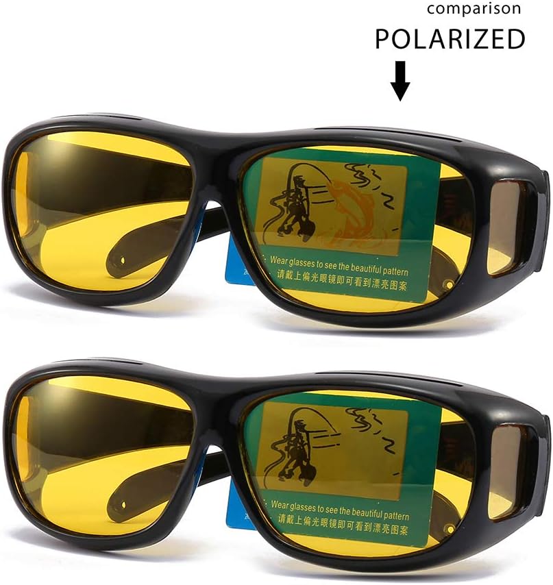 ClearView Fit-Over HD Driving Sunglasses