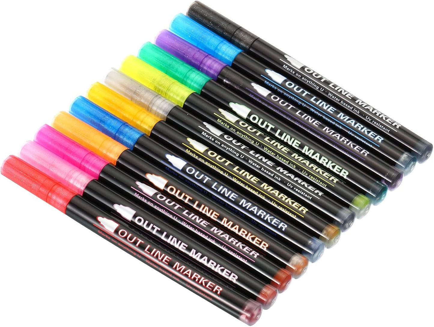 Magical Metallic Art Pens 12 pcs